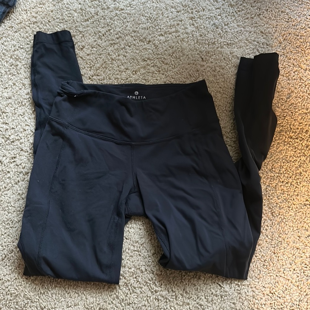 charcoal gray athleta leggings
